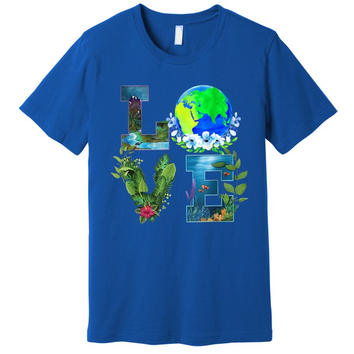 Earth Day Planet Anniversary Earth Day Everyday Funny Gift Premium T-Shirt