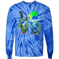 Earth Day Planet Anniversary Earth Day Everyday Funny Gift Tie-Dye Long Sleeve Shirt