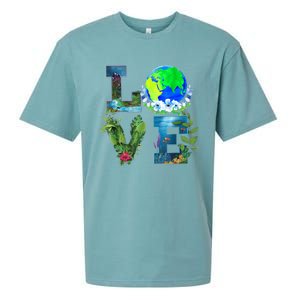 Earth Day Planet Anniversary Earth Day Everyday Funny Gift Sueded Cloud Jersey T-Shirt