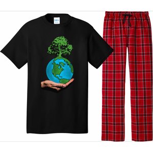 Earth Day Protect Green Environment Pajama Set