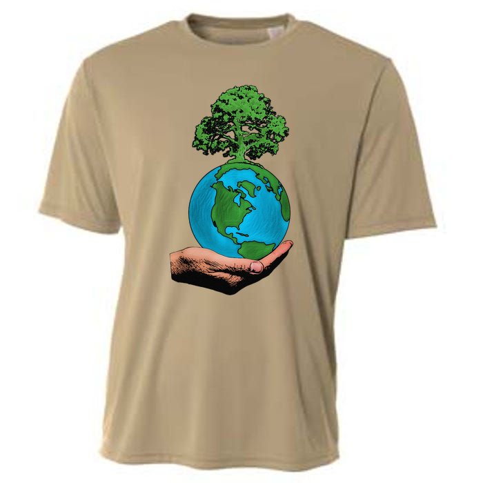 Earth Day Protect Green Environment Cooling Performance Crew T-Shirt