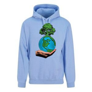 Earth Day Protect Green Environment Unisex Surf Hoodie