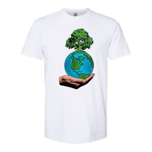 Earth Day Protect Green Environment Softstyle CVC T-Shirt