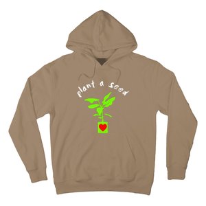 Earth Day Plant A Seed Tree Planting Hoodie