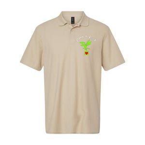 Earth Day Plant A Seed Tree Planting Softstyle Adult Sport Polo