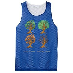 Earth Day Plant A Tree Save The Earth Love The Planet Retro Cute Gift Mesh Reversible Basketball Jersey Tank