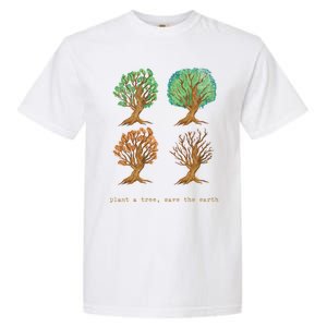 Earth Day Plant A Tree Save The Earth Love The Planet Retro Cute Gift Garment-Dyed Heavyweight T-Shirt