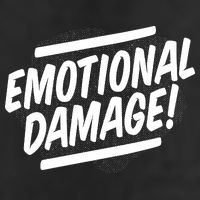 Emotional Damage Quote 11oz C Handle Ceramic Mug