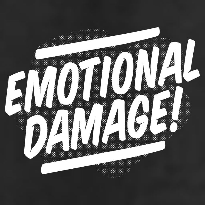 Emotional Damage Quote 11oz C Handle Ceramic Mug