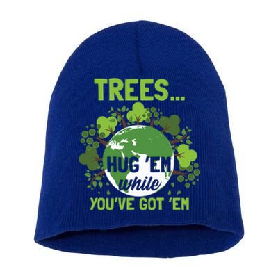 Earth Day Quote Climate Change Mother Earth Gift Short Acrylic Beanie