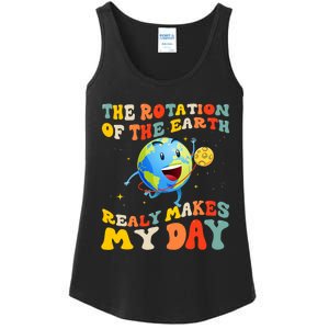 Earth Day Rotation Of The Earth Makes My Day Earth Day 2024 Ladies Essential Tank