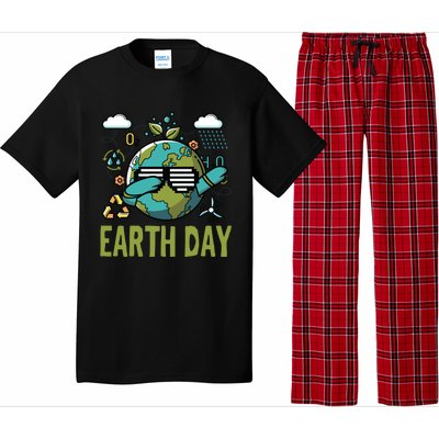 Earth Day Rocks Dabbing Dance Protect Our Earth Gift Pajama Set