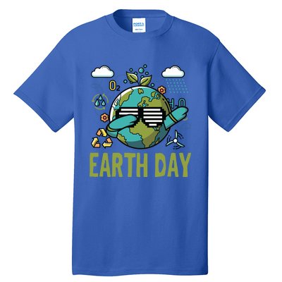 Earth Day Rocks Dabbing Dance Protect Our Earth Gift Tall T-Shirt