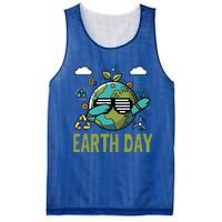 Earth Day Rocks Dabbing Dance Protect Our Earth Gift Mesh Reversible Basketball Jersey Tank