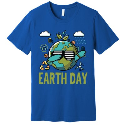 Earth Day Rocks Dabbing Dance Protect Our Earth Gift Premium T-Shirt