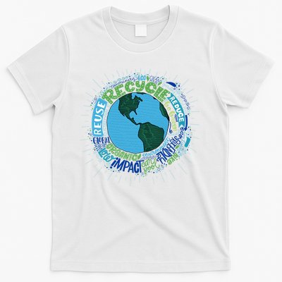 Earth Day Recycle Globe T-Shirt