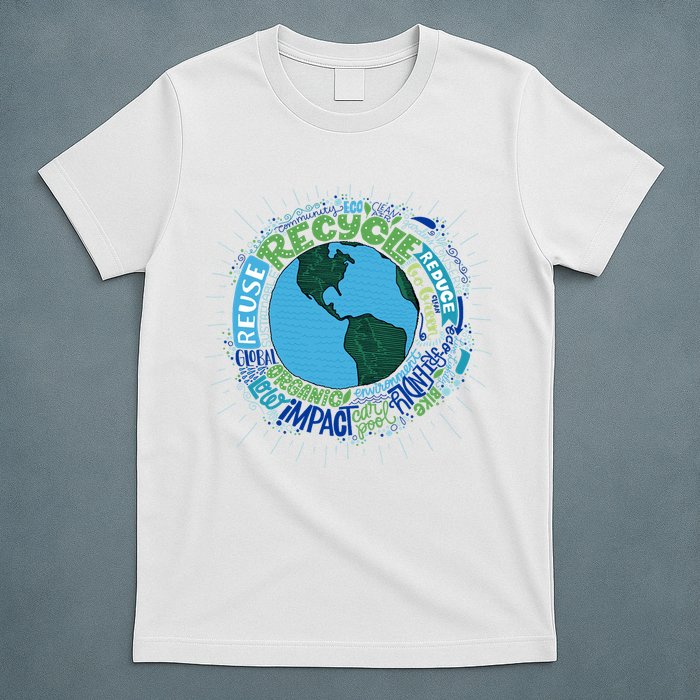 Earth Day Recycle Globe T-Shirt