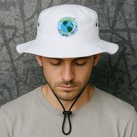 Earth Day Recycle Globe Bucket Hat