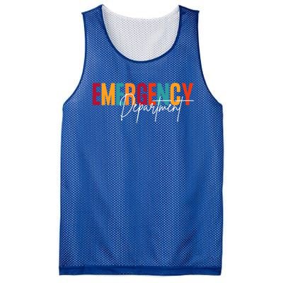 Emergency Departt Room Er Nurse Nursing Funny Funny Gift Funny Gift Mesh Reversible Basketball Jersey Tank