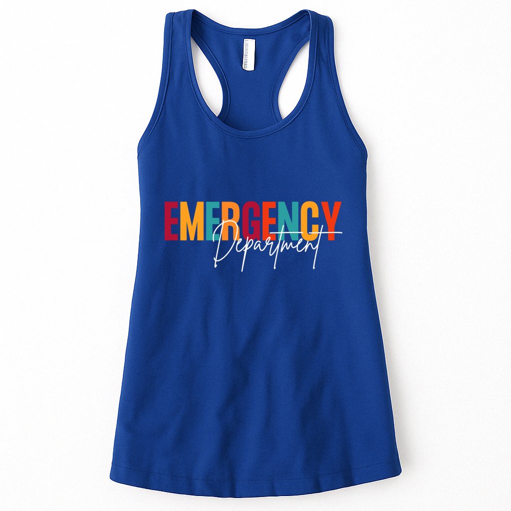 Emergency Departt Room Er Nurse Nursing Funny Funny Gift Funny Gift Womens Tank Top