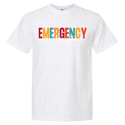 Emergency Departt Room Er Nurse Nursing Funny Funny Gift Funny Gift Garment-Dyed Heavyweight T-Shirt