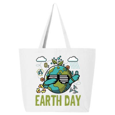 Earth Day Rocks Dabbing Dance Protect Our Earth Gift 25L Jumbo Tote