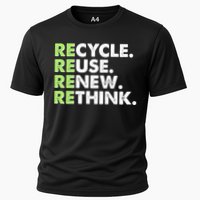 Earth Day Recycle Reuse Renew Rethink Performance Shirt