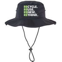 Earth Day Recycle Reuse Renew Rethink Bucket Hat