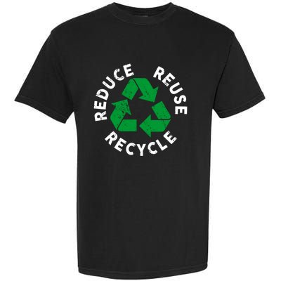 Earth Day Reduce Reuse Recycle Awesome Recycling Gift Garment-Dyed Heavyweight T-Shirt