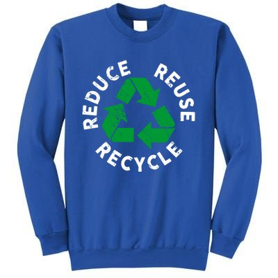 Earth Day Reduce Reuse Recycle Awesome Recycling Gift Sweatshirt