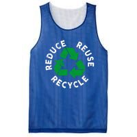 Earth Day Reduce Reuse Recycle Awesome Recycling Gift Mesh Reversible Basketball Jersey Tank