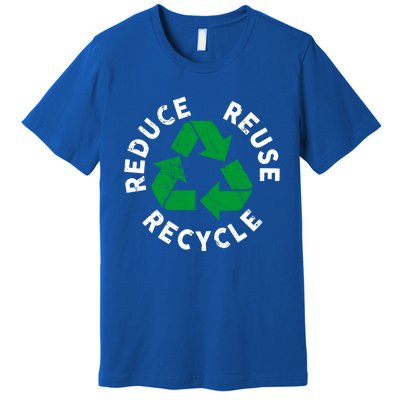 Earth Day Reduce Reuse Recycle Awesome Recycling Gift Premium T-Shirt