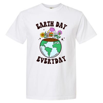 Earth Day Save Our Home Plant More Trees Go Planet Garment-Dyed Heavyweight T-Shirt