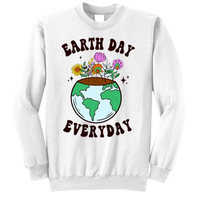 Earth Day Save Our Home Plant More Trees Go Planet Sweatshirt