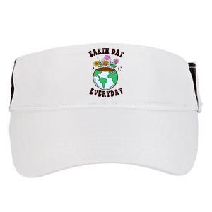 Earth Day Save Our Home Plant More Trees Go Planet Adult Drive Performance Visor