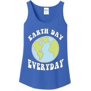 Earth Day Save Our Home Plant More Trees Go Planet Groovy Great Gift Ladies Essential Tank