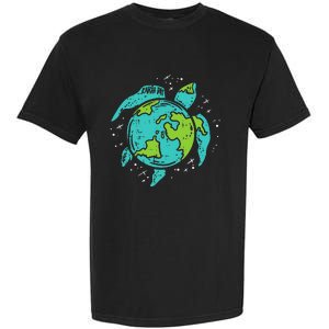 Earth Day Sea Turtle Save Our Ocean Animal teacher Garment-Dyed Heavyweight T-Shirt