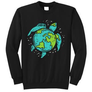 Earth Day Sea Turtle Save Our Ocean Animal teacher Sweatshirt