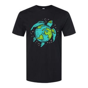 Earth Day Sea Turtle Save Our Ocean Animal teacher Softstyle CVC T-Shirt