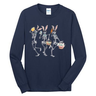 Easter Dancing Skeleton Tall Long Sleeve T-Shirt