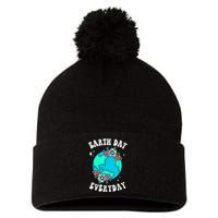 Earth Day Save Our Home Plant More Trees Go Planet Pom Pom 12in Knit Beanie