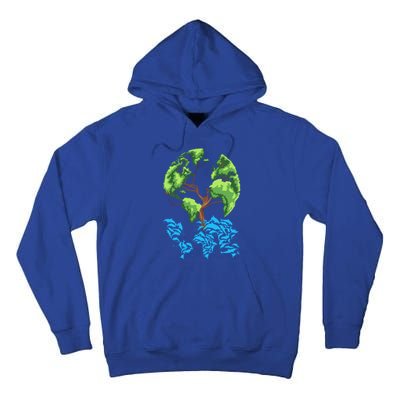 Earth Day Save Our Planet Environt Protection Funny Gift Tall Hoodie