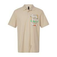 Earth Day Save The Bees Plant More Trees Clean The Seas Funny Softstyle Adult Sport Polo