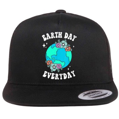 Earth Day Save Our Home Plant More Trees Go Planet Flatbill Hat