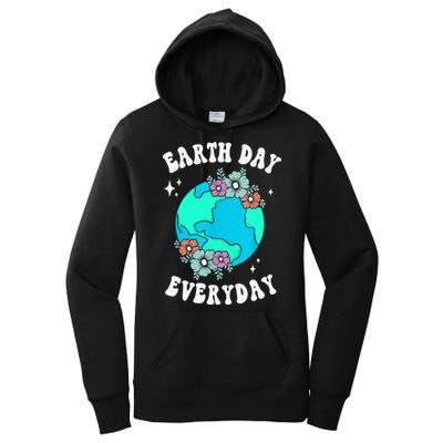 Earth Day Save Our Home Plant More Trees Go Planet Women's Pullover Hoodie