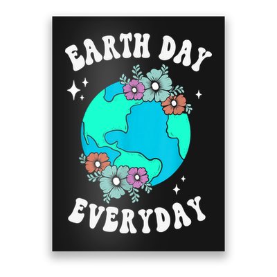 Earth Day Save Our Home Plant More Trees Go Planet Poster
