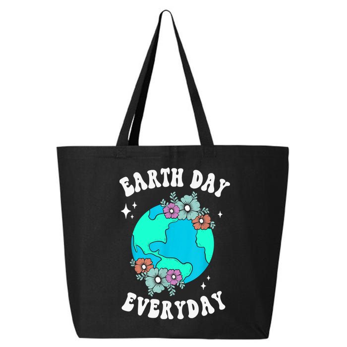Earth Day Save Our Home Plant More Trees Go Planet 25L Jumbo Tote