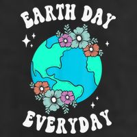 Earth Day Save Our Home Plant More Trees Go Planet 25L Jumbo Tote