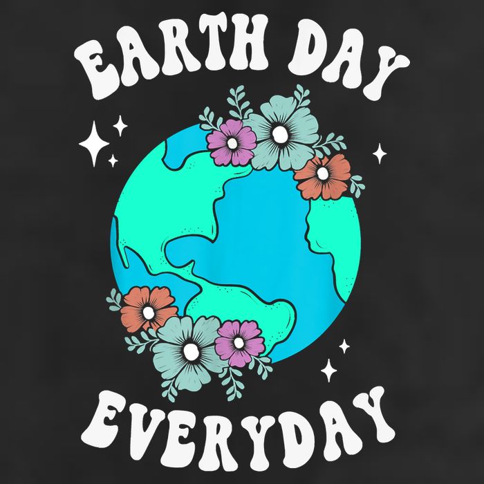 Earth Day Save Our Home Plant More Trees Go Planet 25L Jumbo Tote
