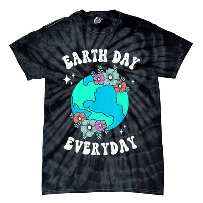 Earth Day Save Our Home Plant More Trees Go Planet Tie-Dye T-Shirt